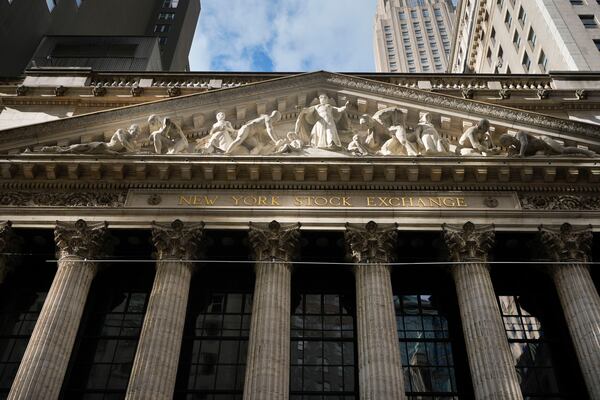 FILE - The New York Stock Exchange is seen in New York, Wednesday, Jan. 29, 2025. (AP Photo/Seth Wenig, File)