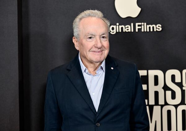 FILE - Lorne Michaels attends the Apple Original Film premiere of "Killers of the Flower Moon" at Alice Tully Hall on Wednesday, Sept. 27, 2023, in New York. (Photo by Evan Agostini/Invision/AP, File)