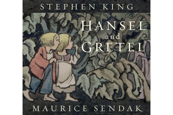 This cover image released by HarperCollins Publishers shows "Hansel and Gretel" by Stephen King and Maurice Sendak. (HarperCollins Publishers via AP)