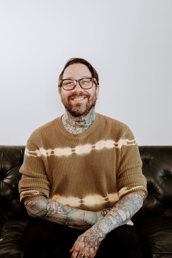 Music executive Dave Shapiro poses for a portrait on Dec. 3, 2024, in Nashville. (Stephanie Siau/Sound Talent Group via AP)
