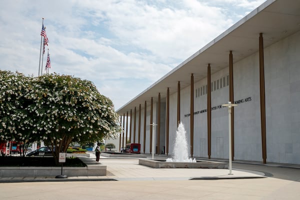 FILE - The Kennedy Center is seen Aug. 13, 2019, in Washington. (AP Photo/Jacquelyn Martin, File)