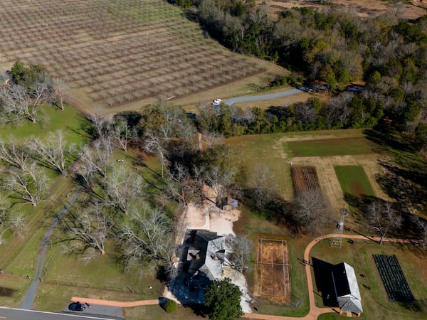 FILE - Jimmy Carter's boyhood farm is seen on Dec. 30, 2024, in Archery, Ga. (AP Photo/Mike Stewart, File)