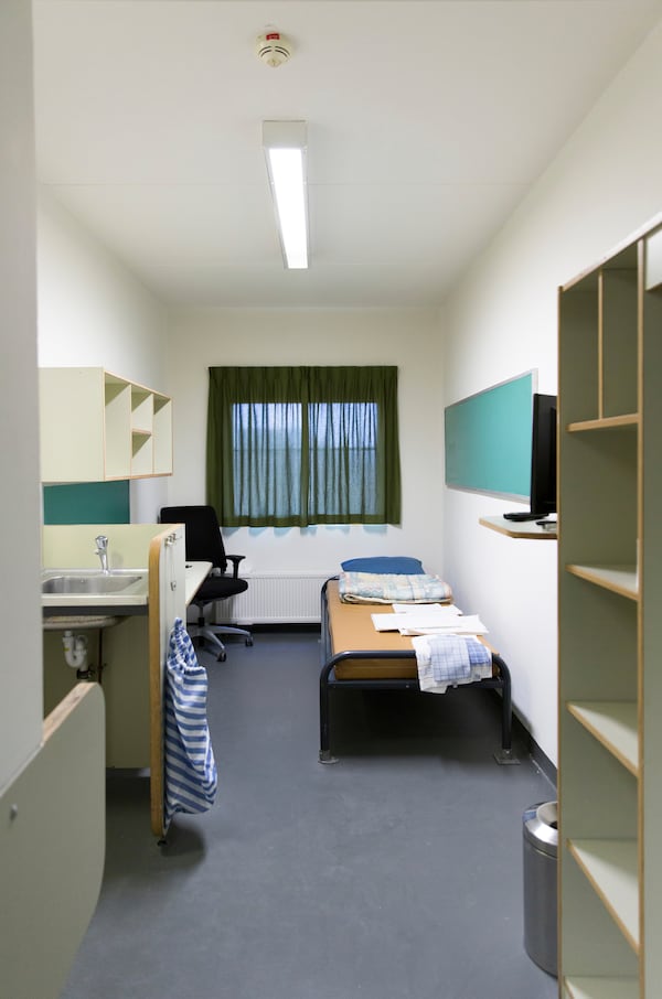 This 2017 photo provided by the International Criminal Court in The Hague, Netherlands, on Wednesday, March 12, 2025, shows a standard cell at the ICC Detention Center located within a Dutch prison complex in Scheveningen, Netherlands. (ICC-CPI via AP)