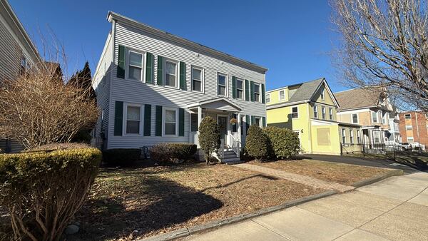 Julieta Lopez's condo is seen from the street in Boston, Friday, Jan. 10, 2025, some two years after she bought her first home, capping a 30-year pursuit of homeownership. (AP Photo/Rodrique Ngowi)