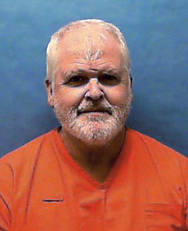 This image provided by the Florida Department of Corrections shows Jeffrey Hutchinson. (Florida Department of Corrections via AP)