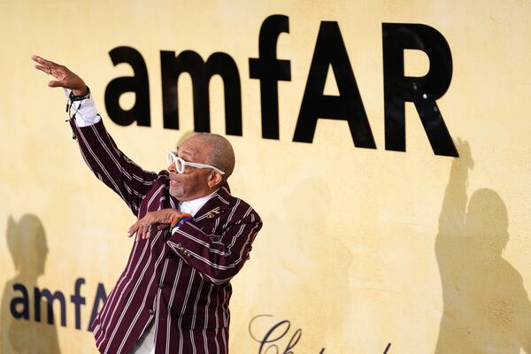 Spike Lee poses for photographers upon arrival at the amfAR Cinema Against AIDS benefit at the Hotel du Cap-Eden-Roc, during the 78th Cannes international film festival, Cap d'Antibes, southern France, Thursday, May 22, 2025. (Photo by Scott A Garfitt/Invision/AP)