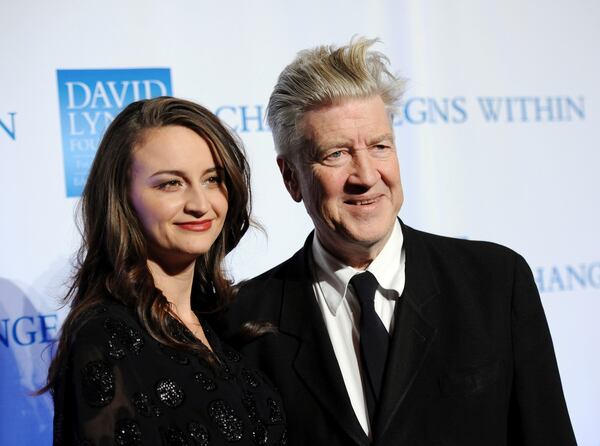 FILE - Director David Lynch and his wife Emily attend the 2nd annual Change Begins Within benefit celebration, hosted by the David Lynch Foundation on Dec. 13, 2010 in New York. (AP Photo/Evan Agostini, File)