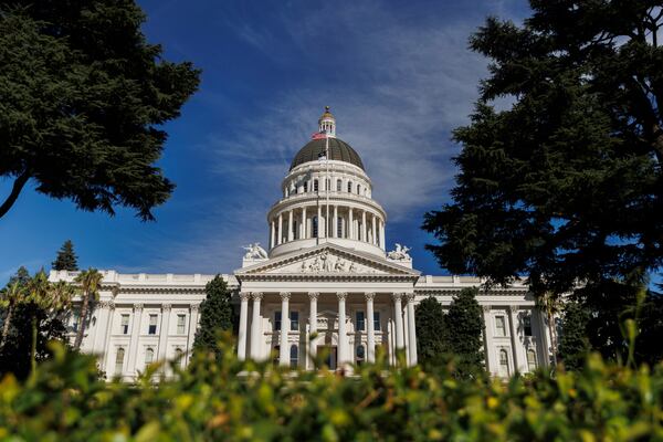 FILE - A view of the California State Capitol in Sacramento, Calif., Aug. 5, 2024. (AP Photo/Juliana Yamada, File)