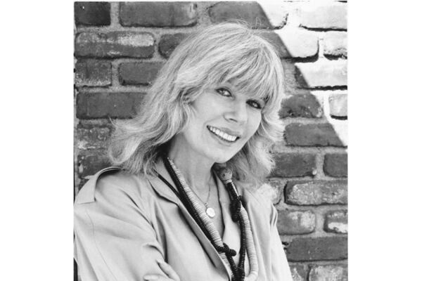 FILE - Actress Loretta Swit poses in Los Angeles, Calif., on Nov. 21, 1983. (AP Photo/Wally Fong, File)