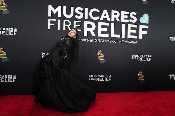 Lady Gaga arrives at the 67th annual Grammy Awards on Sunday, Feb. 2, 2025, in Los Angeles. (Photo by Jordan Strauss/Invision/AP)