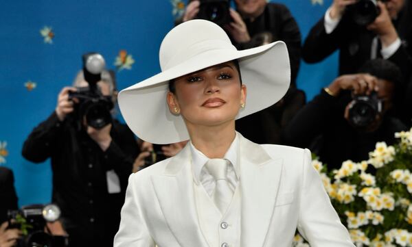 Zendaya attends The Metropolitan Museum of Art's Costume Institute benefit gala celebrating the opening of the "Superfine: Tailoring Black Style" exhibition on Monday, May 5, 2025, in New York. (Photo by Evan Agostini/Invision/AP)