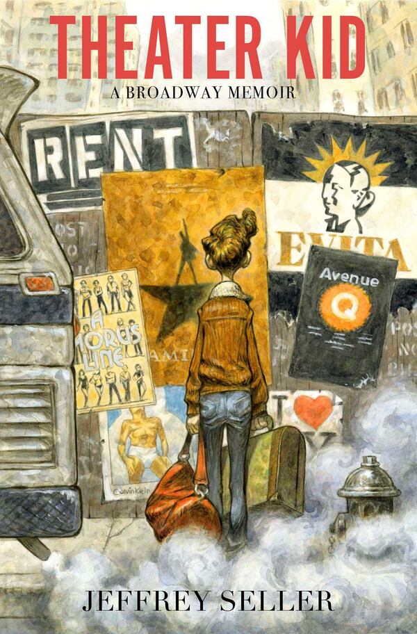 This cover image released by Simon & Schuster shows "Theater Kid: A Broadway Memoir" by Jeffrey Seller. (Simon & Schuster via AP)