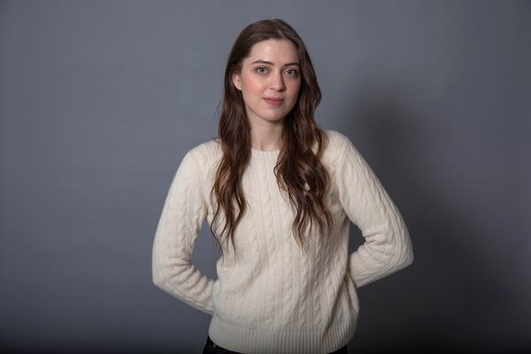 Lizzy McAlpine poses for a portrait on Friday, April 11, 2025, in New York. (Photo by Andy Kropa/Invision/AP)