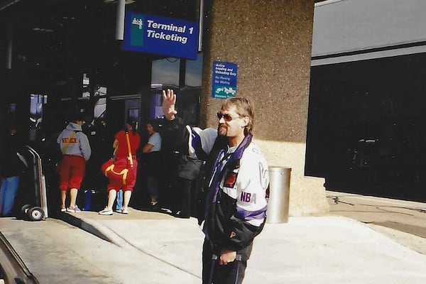 FILE - This undated photo provided by Karen Price shows her brother, Ted Price, who was fatally shot in November 2002 near Mesa, Ariz. (Karen Price via AP, File)