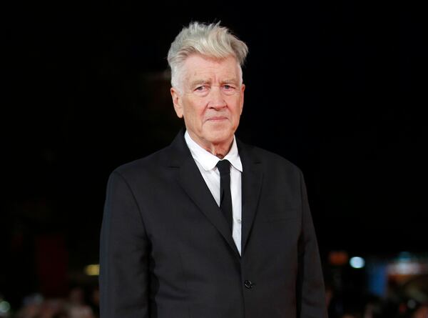 FILE - Filmmaker David Lynch appears during the Rome Film Festival in Rome on Nov. 4, 2017. (AP Photo/Domenico Stinellis, File)