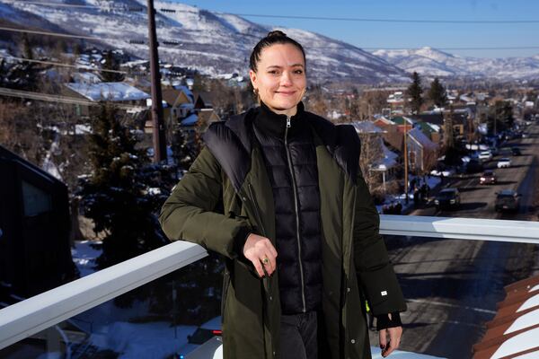 Director Charlotte Kaufman poses for a portrait to promote the film "The Alabama Solution" during the Sundance Film Festival on Monday, Jan. 27, 2025, in Park City, Utah. (Photo by Charles Sykes/Invision/AP)