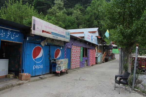 Shop are closed at an empty tourists point in Karen, in the Neelum Valley near on the Line of Control, the de facto border that divides the disputed region of Kashmir, some 93 kilometres (58 miles) from Muzaffarabad, the capital of Pakistan controlled Kashmir, Thursday, May 1, 2025. (AP Photo/Ishfaq Hussain)