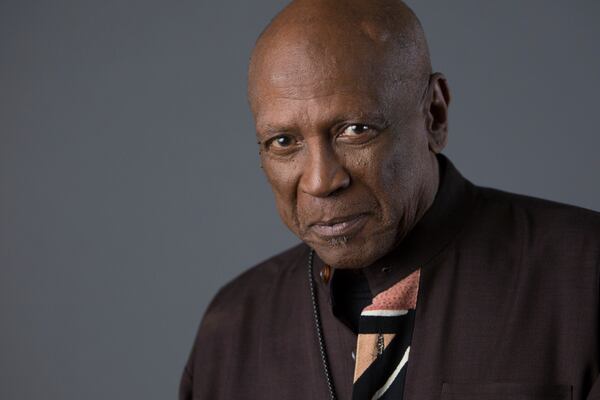 FILE - Louis Gossett Jr. poses for a portrait in New York to promote the release of "Roots: The Complete Original Series" on Bu-ray on May 11, 2016. (Photo by Amy Sussman/Invision/AP, File)