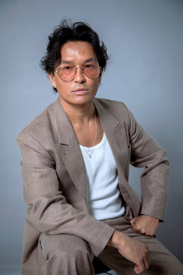 Prabal Gurung poses for a portrait on Wednesday, April 23, 2025, in New York. (Photo by Andy Kropa/Invision/AP)