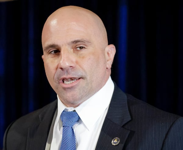 Deputy Assistant Director of the Counterterrorism Division of the FBI Christopher Raia speaks during a news conference at the FBI Headquarters in New Orleans, Sunday, Jan. 5, 2025, to release new information about Shamsud-Din Jabbar, the man who carried out an attack on New Orleans' Bourbon Street on New Year's Day. (Scott Threlkeld/The Times-Picayune/The New Orleans Advocate via AP)