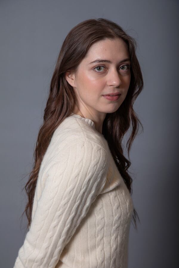 Lizzy McAlpine poses for a portrait on Friday, April 11, 2025, in New York. (Photo by Andy Kropa/Invision/AP)