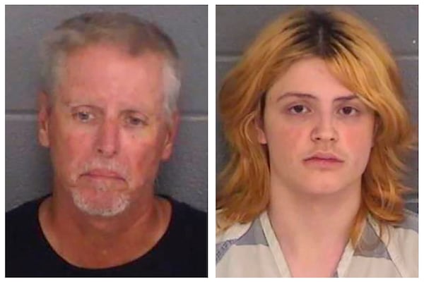 FILE - This combination of booking photos provided by the Barrow County, Ga., Sheriff's Office shows Colin Gray, left, and his son, Colt Gray, who have been charged in relation to the Sept. 4, 2024, shootings at Apalachee High School in Winder, Ga. (Barrow County Sheriff's Office via AP, File)