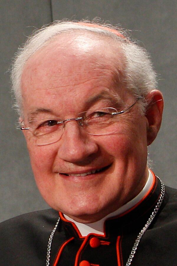FILE - Cardinal Marc Ouellet is seen at the Vatican, July 3, 2013. (AP Photo/Riccardo De Luca, File)