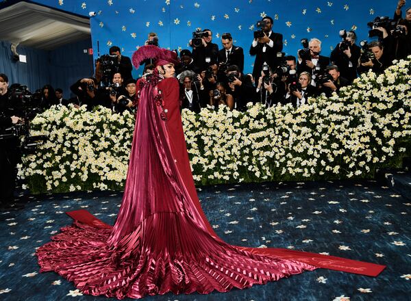 Teyana Taylor attends The Metropolitan Museum of Art's Costume Institute benefit gala celebrating the opening of the "Superfine: Tailoring Black Style" exhibition on Monday, May 5, 2025, in New York. (Photo by Evan Agostini/Invision/AP)