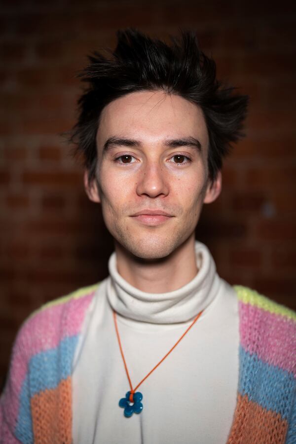 Jacob Collier poses for a portrait on Thursday, Dec. 12, 2024, in London. (Photo by Scott A Garfitt/Invision/AP)