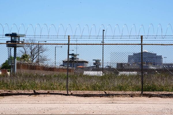 The Arizona State Prison is shown Wednesday, March 19, 2025 in Florence, Ariz. where inmate Aaron Brian Gunches was executed. (AP Photo/Darryl Webb)